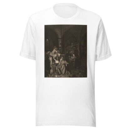 The Alchemist by Joseph Wright of Derby T-Shirt