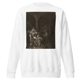 The Alchemist by Joseph Wright of Derby Sweatshirt