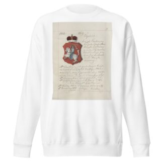 Herby Rzeczypospolitej Polskiej i W. X. Litewskiego. T. 1 Pl.080 by Boleslaw Starzyński Sweatshirt
