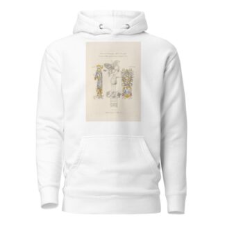 Crosse de l’archevêque Atalde, mort en 933, trouvée dans son tombeau, placée dans le chœur de la cathédrale de Sens. by Nicolas Xavier Willemin Hoodie