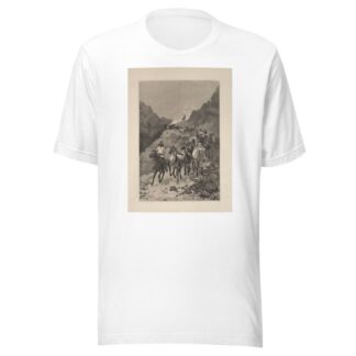 Geronimo and his band returning from a raid into Mexico by Frederic Remington T-Shirt