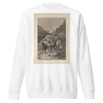 Geronimo and his band returning from a raid into Mexico by Frederic Remington Sweatshirt