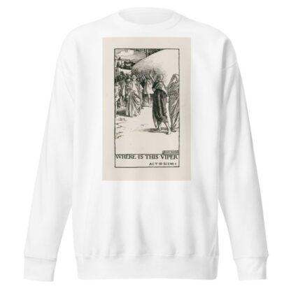 Coriolanus; Where is this viper Act III Scene I by Byam Shaw Sweatshirt