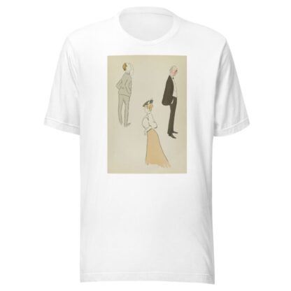 Lord Howard of Walden, personnage masculin non identifié, Mme Chapman by Georges Goursat (Sem) T-Shirt