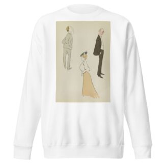 Lord Howard of Walden, personnage masculin non identifié, Mme Chapman by Georges Goursat (Sem) Sweatshirt