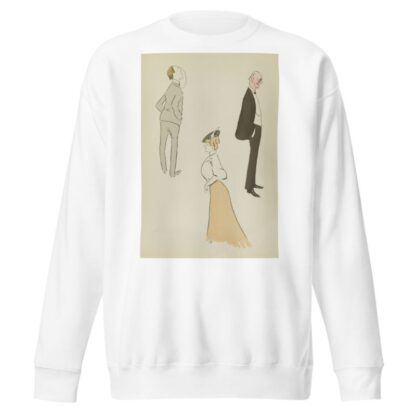 Lord Howard of Walden, personnage masculin non identifié, Mme Chapman by Georges Goursat (Sem) Sweatshirt