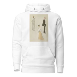 Lord Howard of Walden, personnage masculin non identifié, Mme Chapman by Georges Goursat (Sem) Hoodie