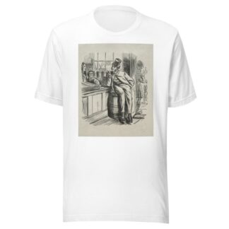 What Came of Killing a Rich Uncle One Christmas Time by Charles Samuel Keene T-Shirt