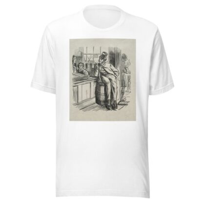 What Came of Killing a Rich Uncle One Christmas Time by Charles Samuel Keene T-Shirt