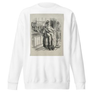 What Came of Killing a Rich Uncle One Christmas Time by Charles Samuel Keene Sweatshirt