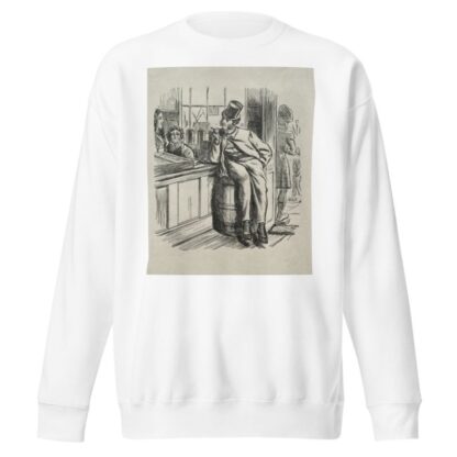 What Came of Killing a Rich Uncle One Christmas Time by Charles Samuel Keene Sweatshirt