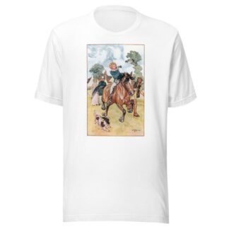 Away Went Lollo by Henry Matthew Brock T-Shirt