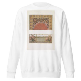 Modern decorative art Vol. I Pl.07 by Paul Wenzel (Publisher) Sweatshirt