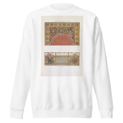 Modern decorative art Vol. I Pl.07 by Paul Wenzel (Publisher) Sweatshirt