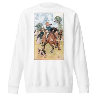 Away Went Lollo by Henry Matthew Brock Sweatshirt