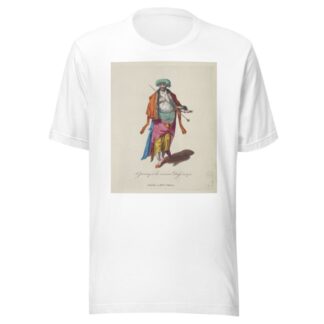 A Janisary in his common dress in 1700. Janissaire en habit ordinaire. by Charles Grignion T-Shirt