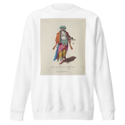 A Janisary in his common dress in 1700. Janissaire en habit ordinaire. by Charles Grignion Sweatshirt