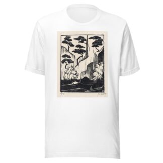 Rotskust bij Santa Margherita Ligure by Bernard Essers T-Shirt