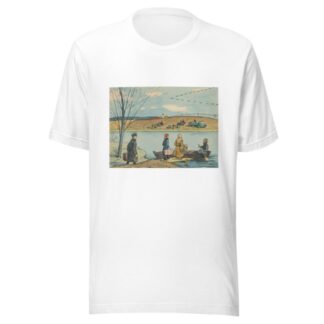 Across the River by Andrej Kováčik T-Shirt