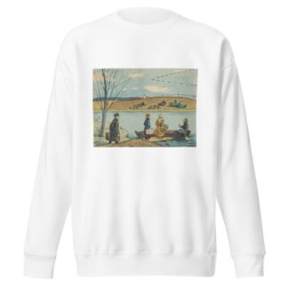 Across the River by Andrej Kováčik Sweatshirt