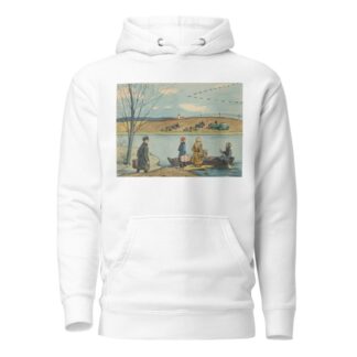 Across the River by Andrej Kováčik Hoodie