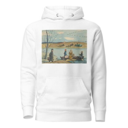 Across the River by Andrej Kováčik Hoodie