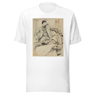 Couple dans un intérieur. by Fernand Louis Gottlob T-Shirt