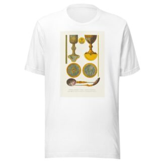 Potiry, diskos i lzhitsa Antoniia Rimlianina, iashmovyia, ukrashennie zolotom I dragotsennymi kamniami by Fedor Grigoryevich Solntsev T-Shirt