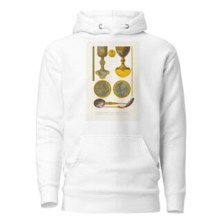Potiry, diskos i lzhitsa Antoniia Rimlianina, iashmovyia, ukrashennie zolotom I dragotsennymi kamniami by Fedor Grigoryevich Solntsev Hoodie