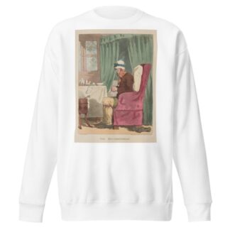 The hypochondriac by John Augustus Atkinson Sweatshirt