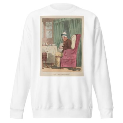 The hypochondriac by John Augustus Atkinson Sweatshirt
