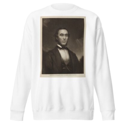Portrait of John Wise, aeronaut by P.S. Duval & Son. Sweatshirt