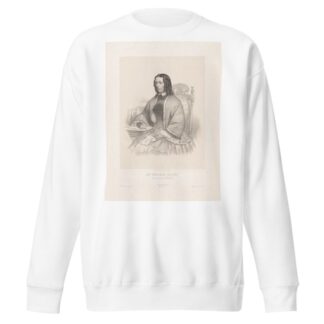 Mrs. Beecher Stowe. Auteur de ‘La case du père Tom’ by Marie-Alexandre Alophe Sweatshirt