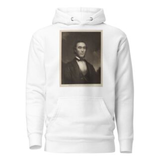 Portrait of John Wise, aeronaut by P.S. Duval & Son. Hoodie