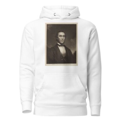 Portrait of John Wise, aeronaut by P.S. Duval & Son. Hoodie