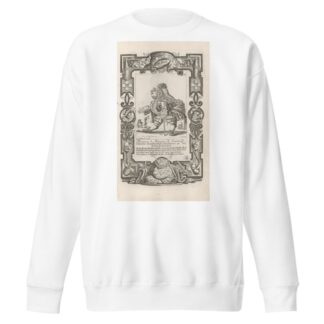 Monsieur le Marquis de Sauterelle, Pl. 20 by Elias Baeck Sweatshirt