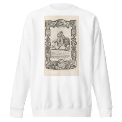 Monsieur le Marquis de Sauterelle, Pl. 20 by Elias Baeck Sweatshirt