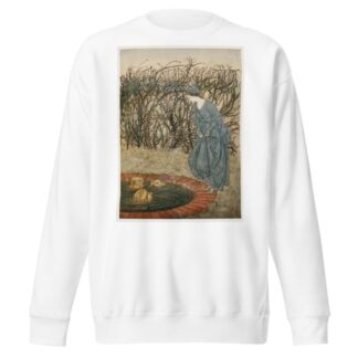 They thanked her and said good-bye, and she went on her journey by Arthur Rackham Sweatshirt