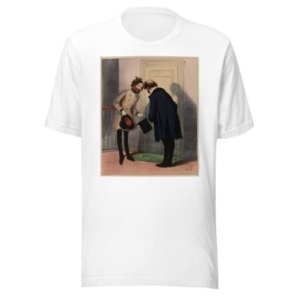 Enchanté M’sieu de l’honneur de vous voir by Paul Gavarni T-Shirt