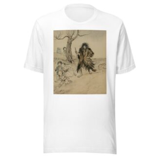 Whoever Saw Him Run Away by Arthur Rackham T-Shirt