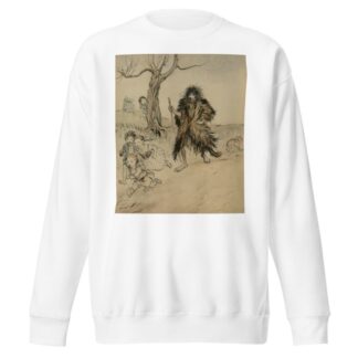 Whoever Saw Him Run Away by Arthur Rackham Sweatshirt