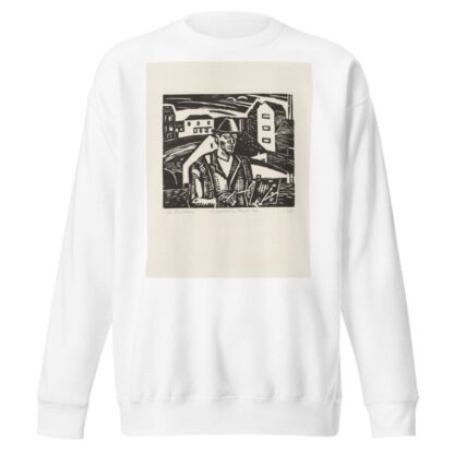 Self-portrait with Paruck by Jean Brusselmans Sweatshirt