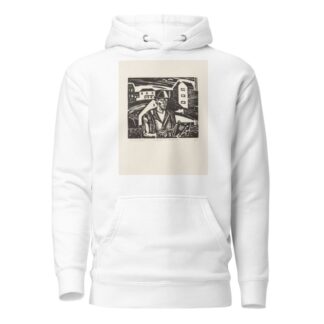 Self-portrait with Paruck by Jean Brusselmans Hoodie