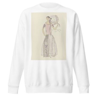 Gazette du Bon Ton, 1921 – No. 10 : Croquis No XVI by Anonymous Sweatshirt