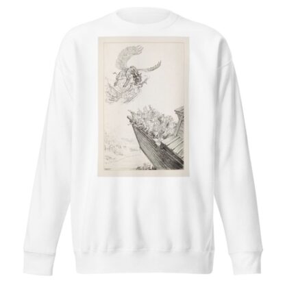 The return of the dove to the ark by Udo Keppler Sweatshirt