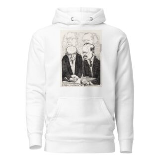 Twee Ministers by Patricq Kroon Hoodie