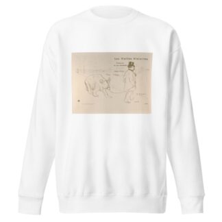 Cover Design for ‘Les Vieilles Histoires’ by Henri de Toulouse-Lautrec Sweatshirt