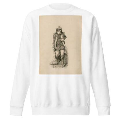 Mansfield as Richard III by David Edward Cronin Sweatshirt