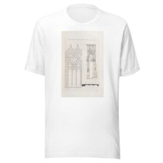 Détails d’architecture des églises cathédrales de Cologne et de Strasbourg. by Nicolas Xavier Willemin T-Shirt