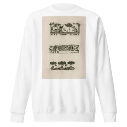 As you like it; Headings 2 by Byam Shaw Sweatshirt